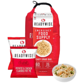 Frysetørret mad - 1 prs/7 dage - Grab N' Go Bag